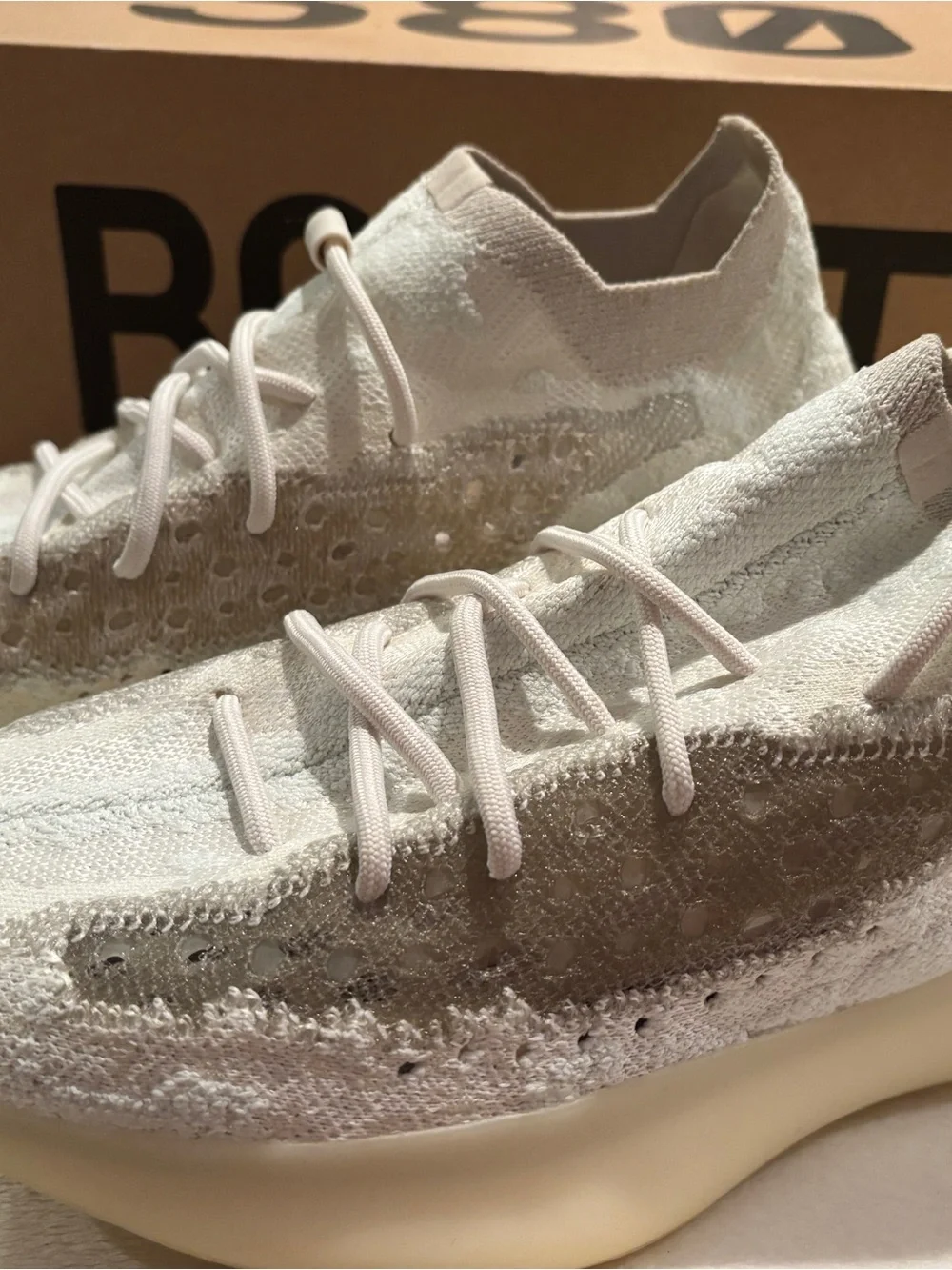 Yeezy Boost 380 in Calcite Glow